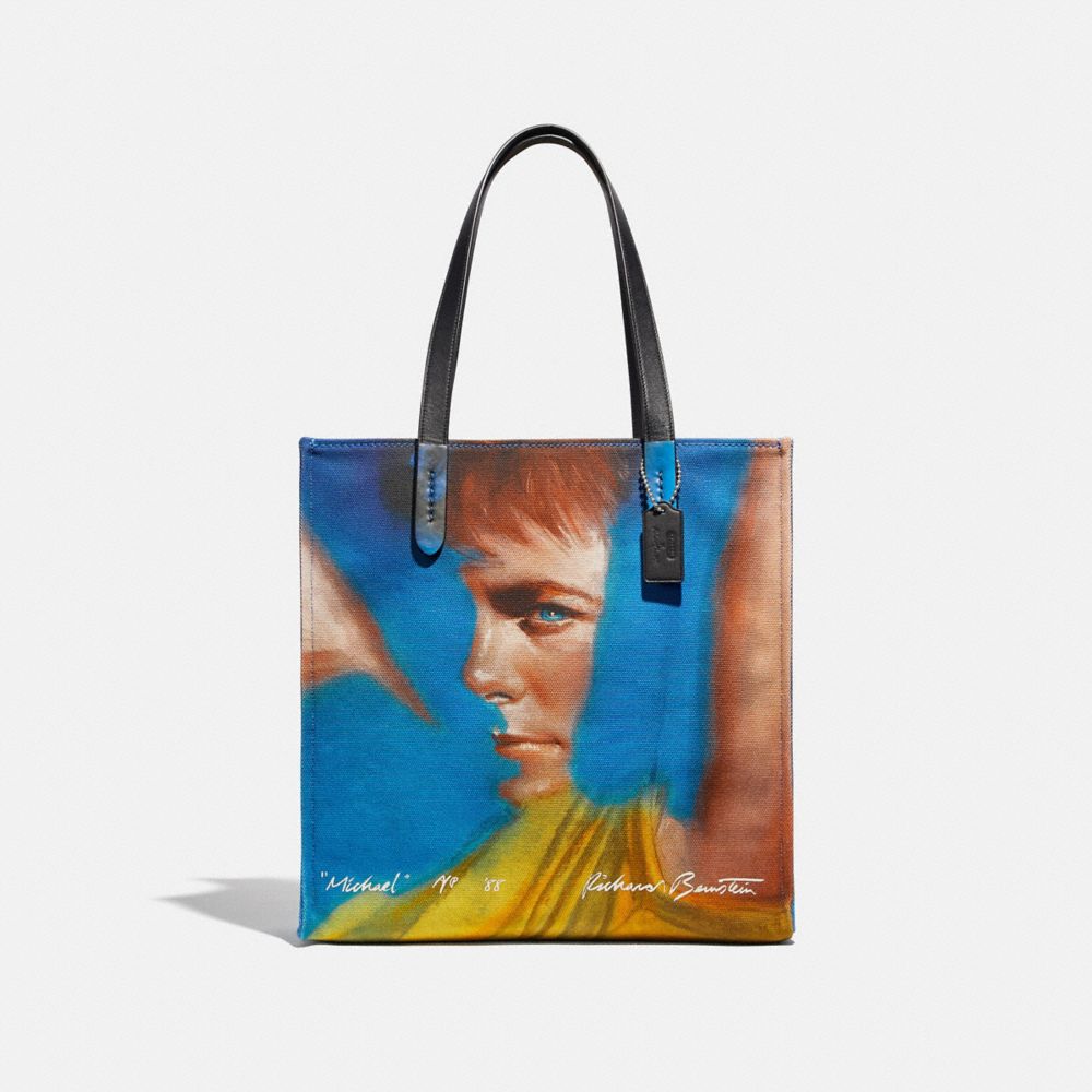 The Michael Small Canvas New York Tote Bag