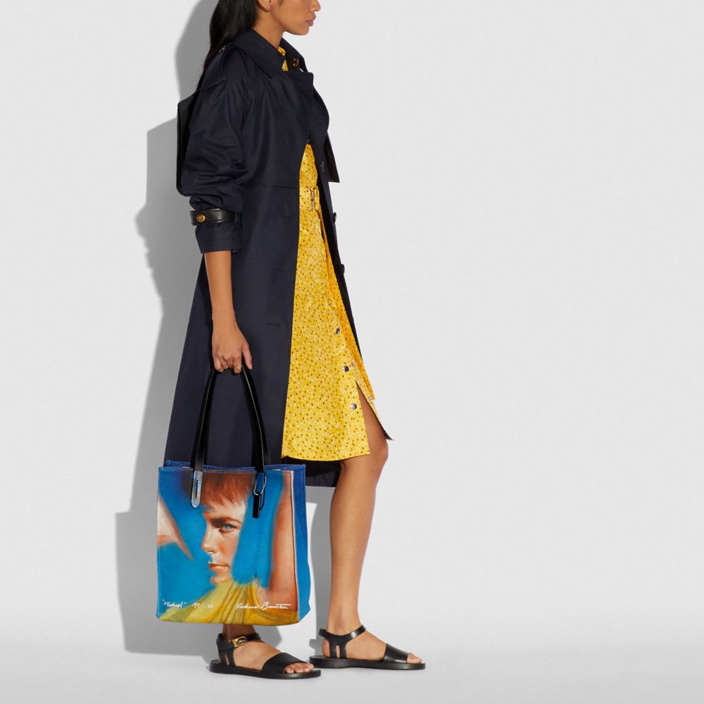 Coach X Richard Bernstein Tote With Michael J. Fox