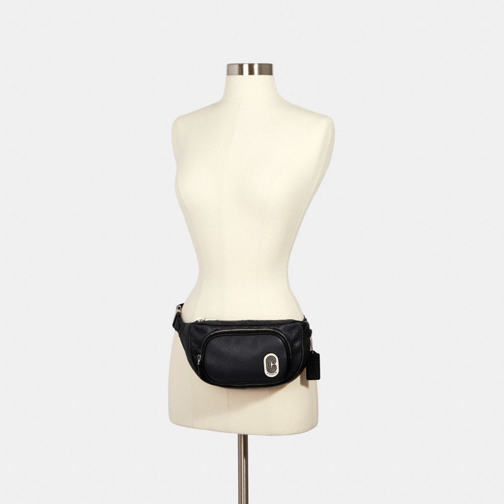 COACH®,Court Belt Bag In Signature Nylon,,Alternate View