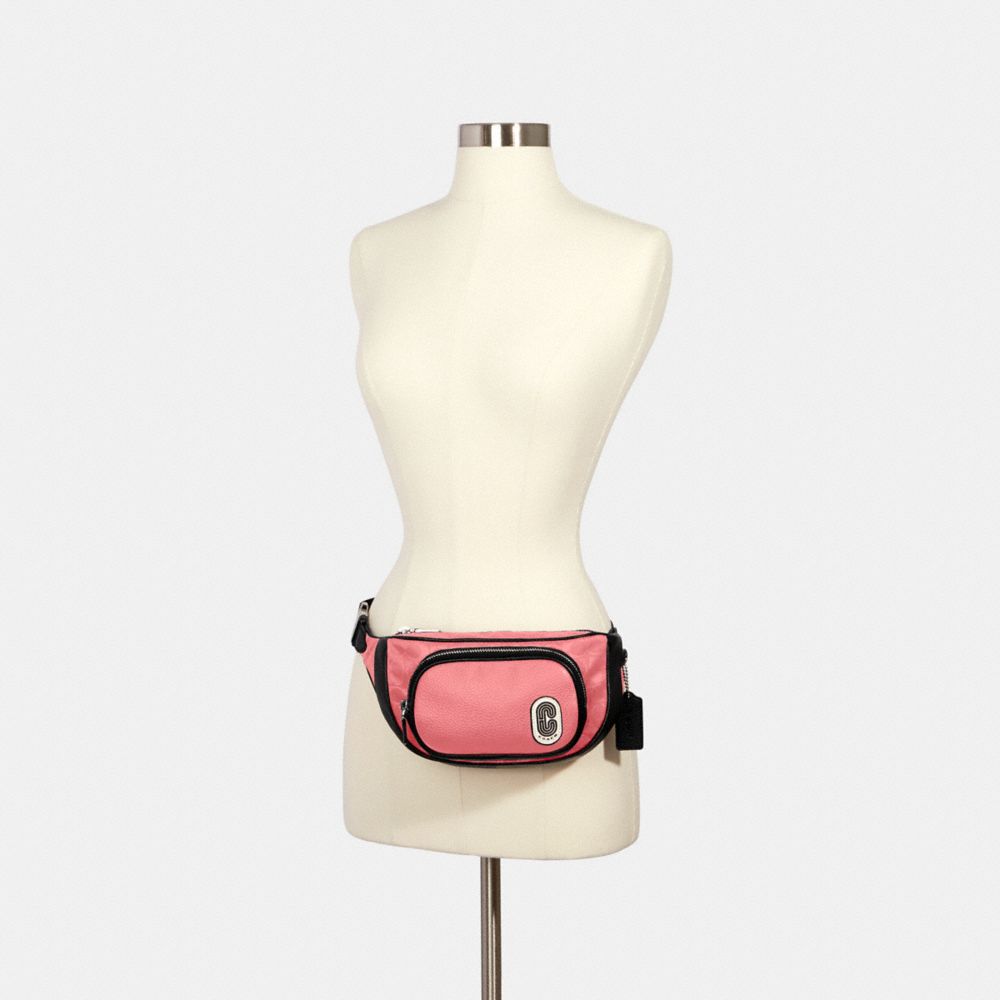 Coach fanny pack discount pink