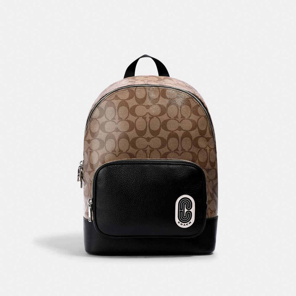 Court backpack with coach patch new arrivals