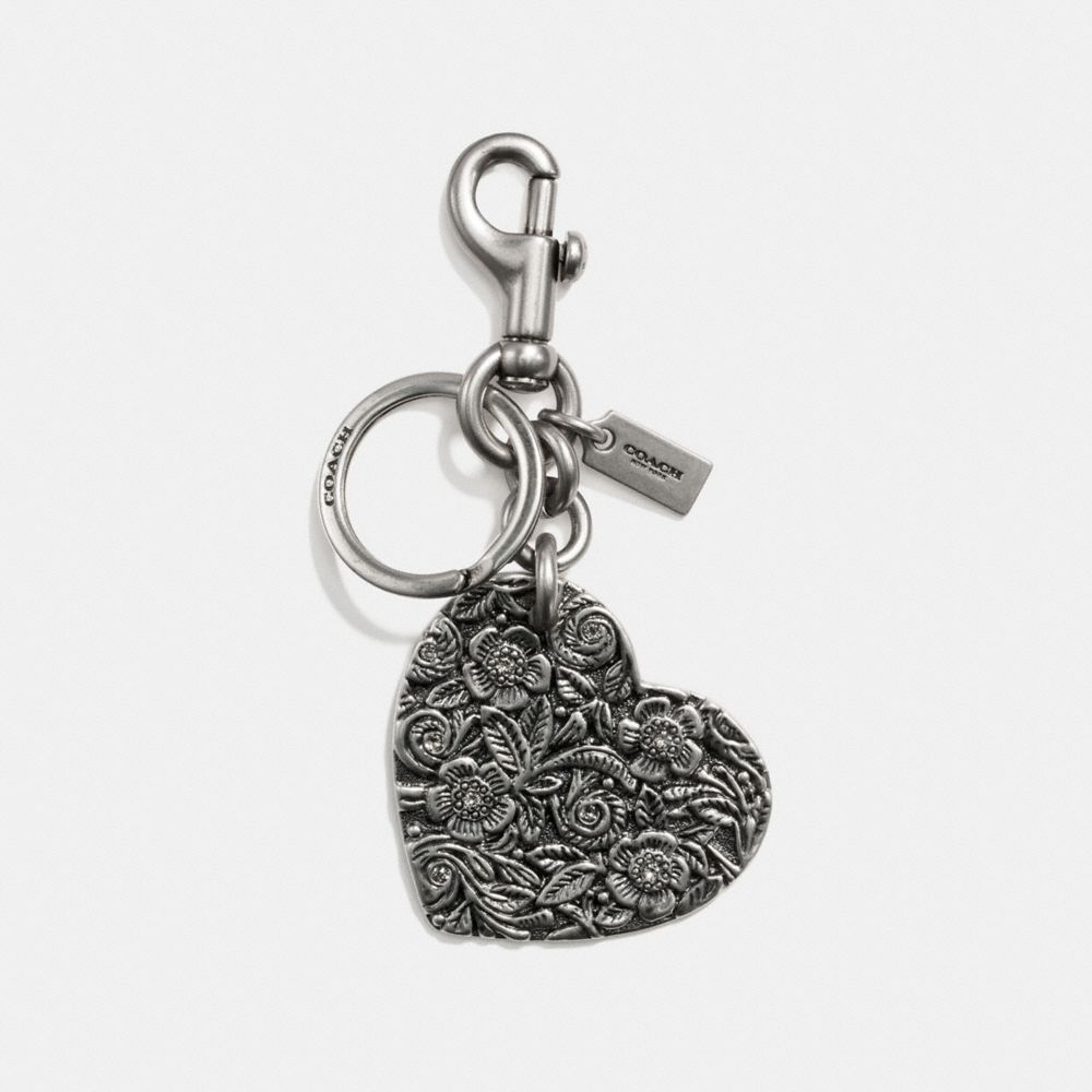 COACH®  Signature Heart Cluster Bag Charm