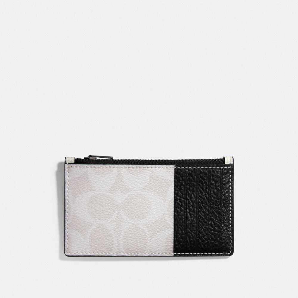 Coach │ Marvel Zip Card Case In Signature Canvas With Patches