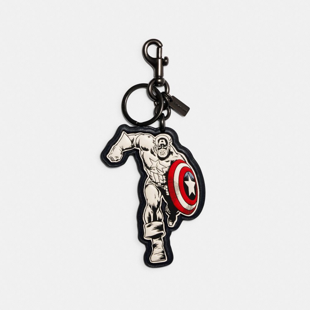 Coach x Marvel Captain America discount bag charm