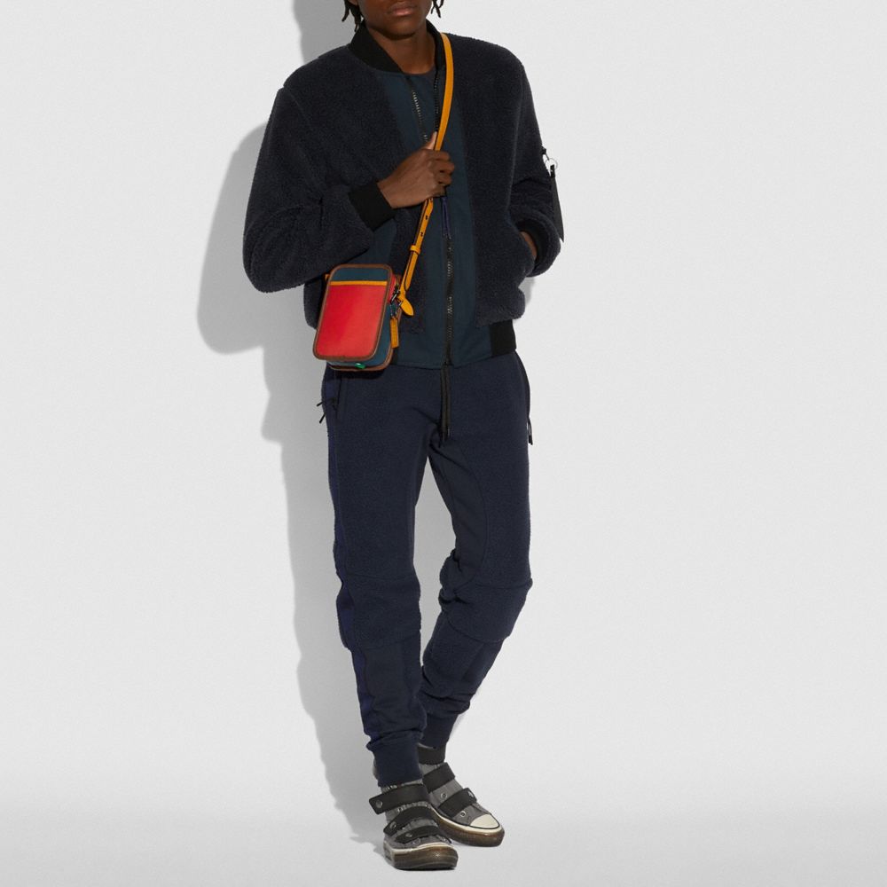 Zip Camera Bag In Colorblock