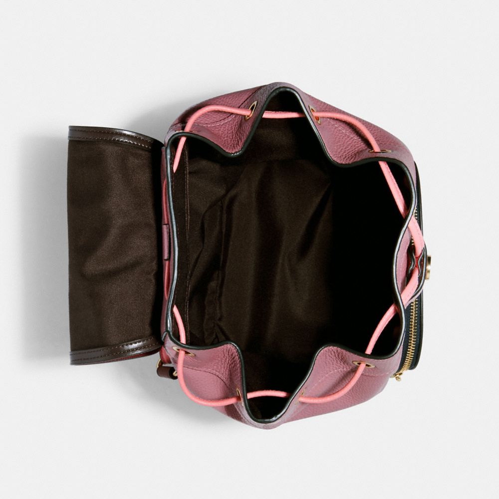 Jes Backpack In Colorblock With Horse And Carriage