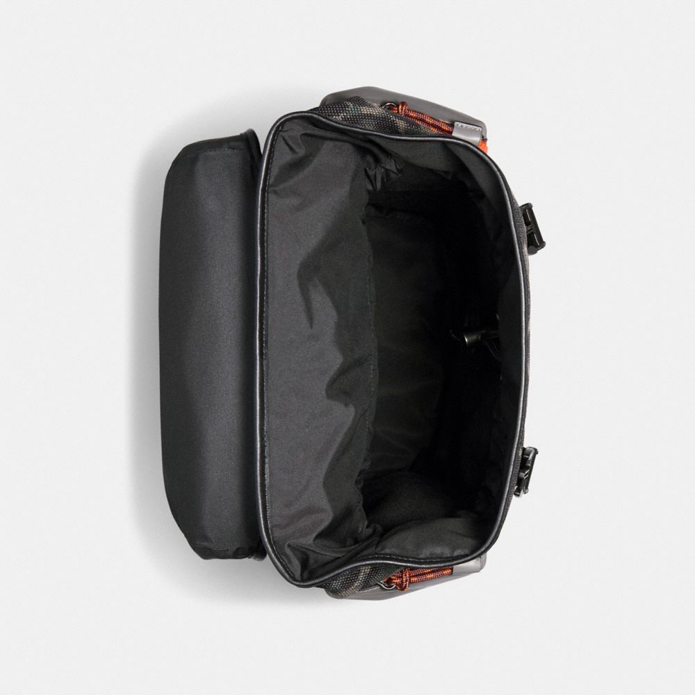 Ranger Backpack With Animal Camo Script Print