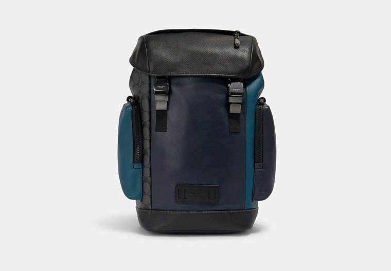 Ranger Backpack With Signature Canvas Pieced Patchwork