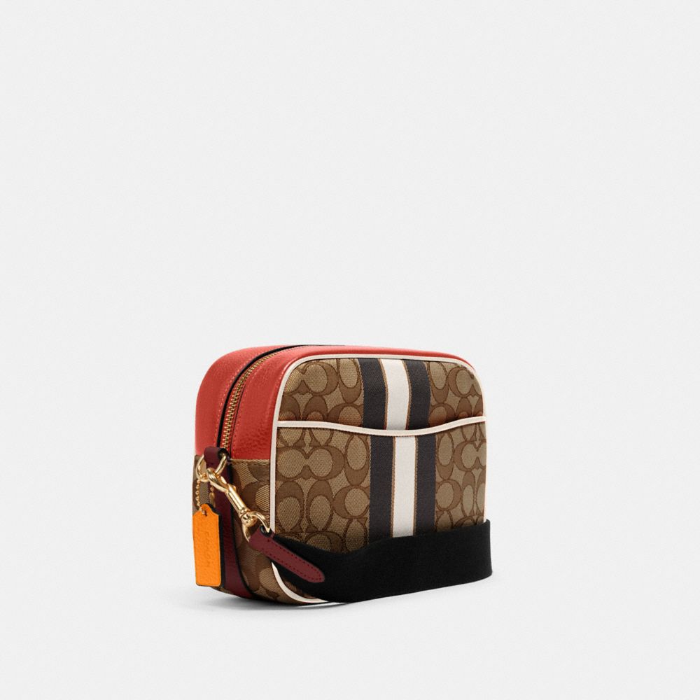 Coach Signature Jacquard Small Camera Bag