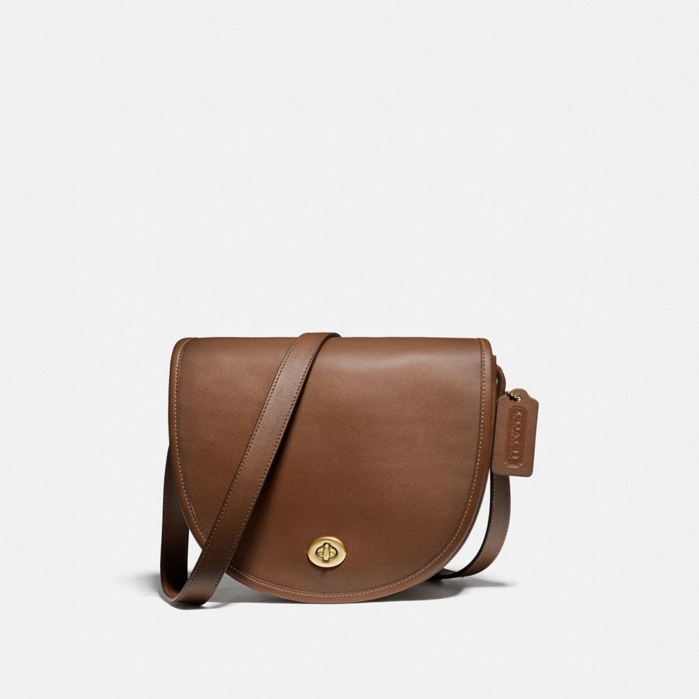 Turnlock Saddle Crossbody