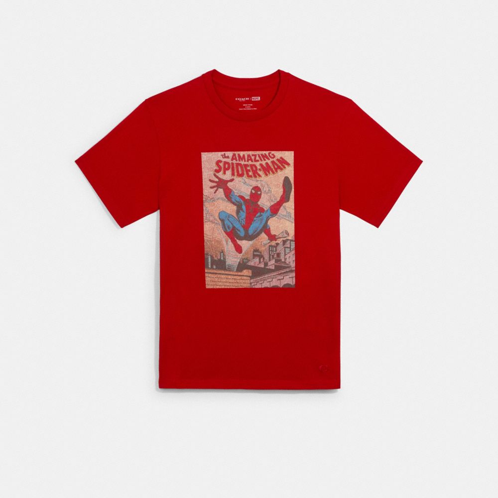 Coach │ Marvel Spider Man Comic T Shirt