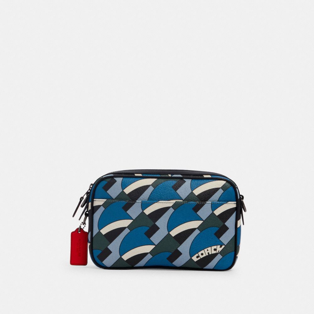 Graham Crossbody Bag With Deco Bridge Print
