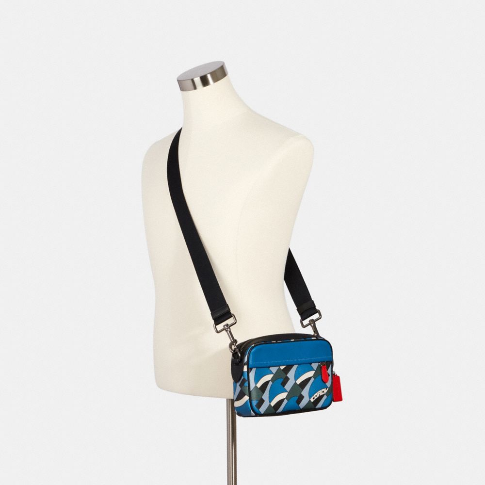Graham Crossbody Bag With Deco Bridge Print