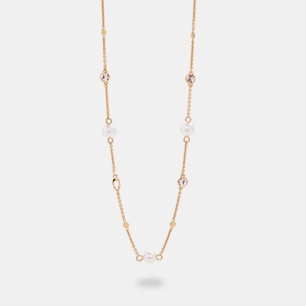 COACH® Outlet | Pearl Signature Necklace