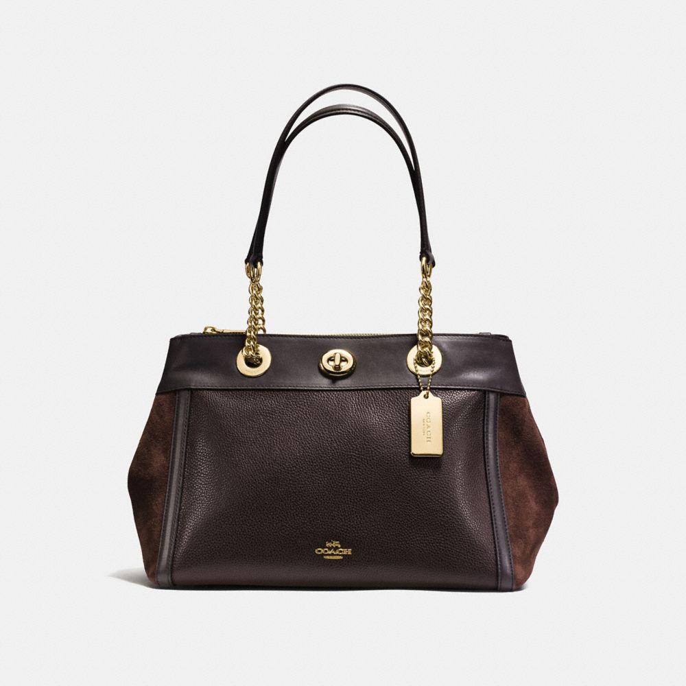 Coach turnlock hot sale edie