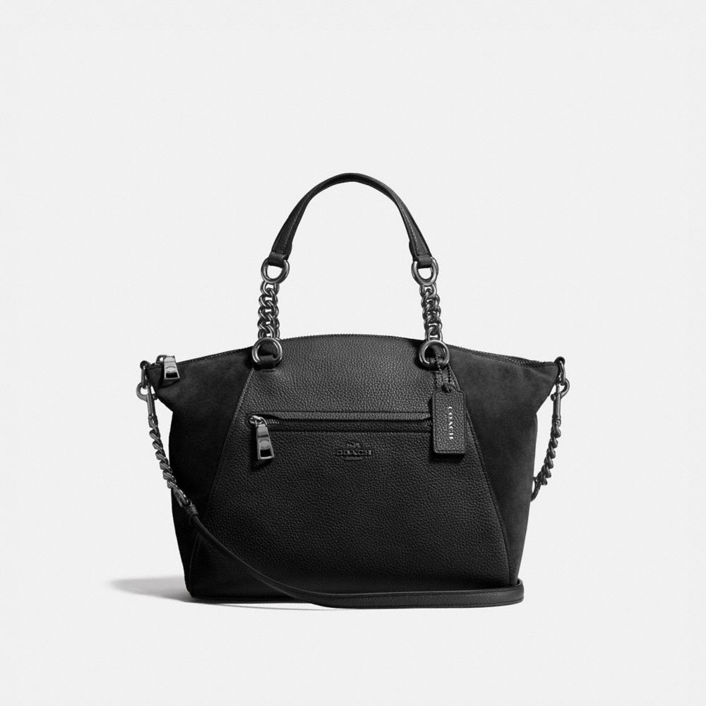 Coach prairie satchel gunmetal new arrivals