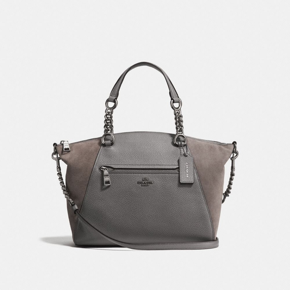 Coach prairie best sale satchel grey