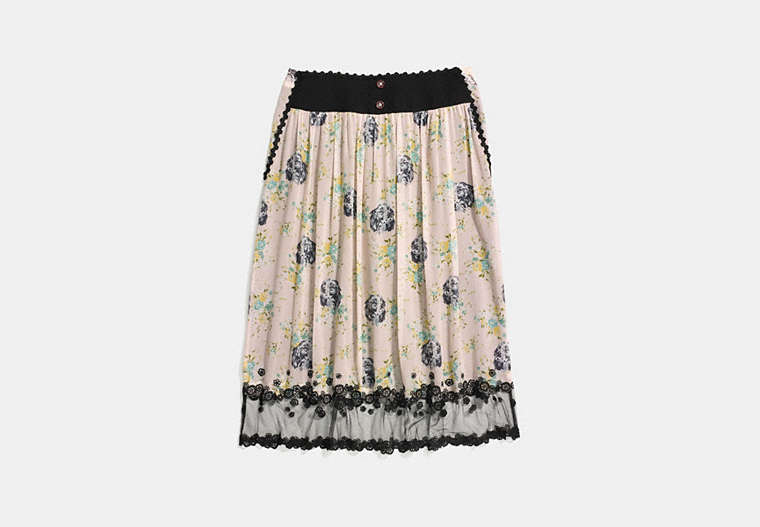 Prairie Dog Rose Tiered Skirt