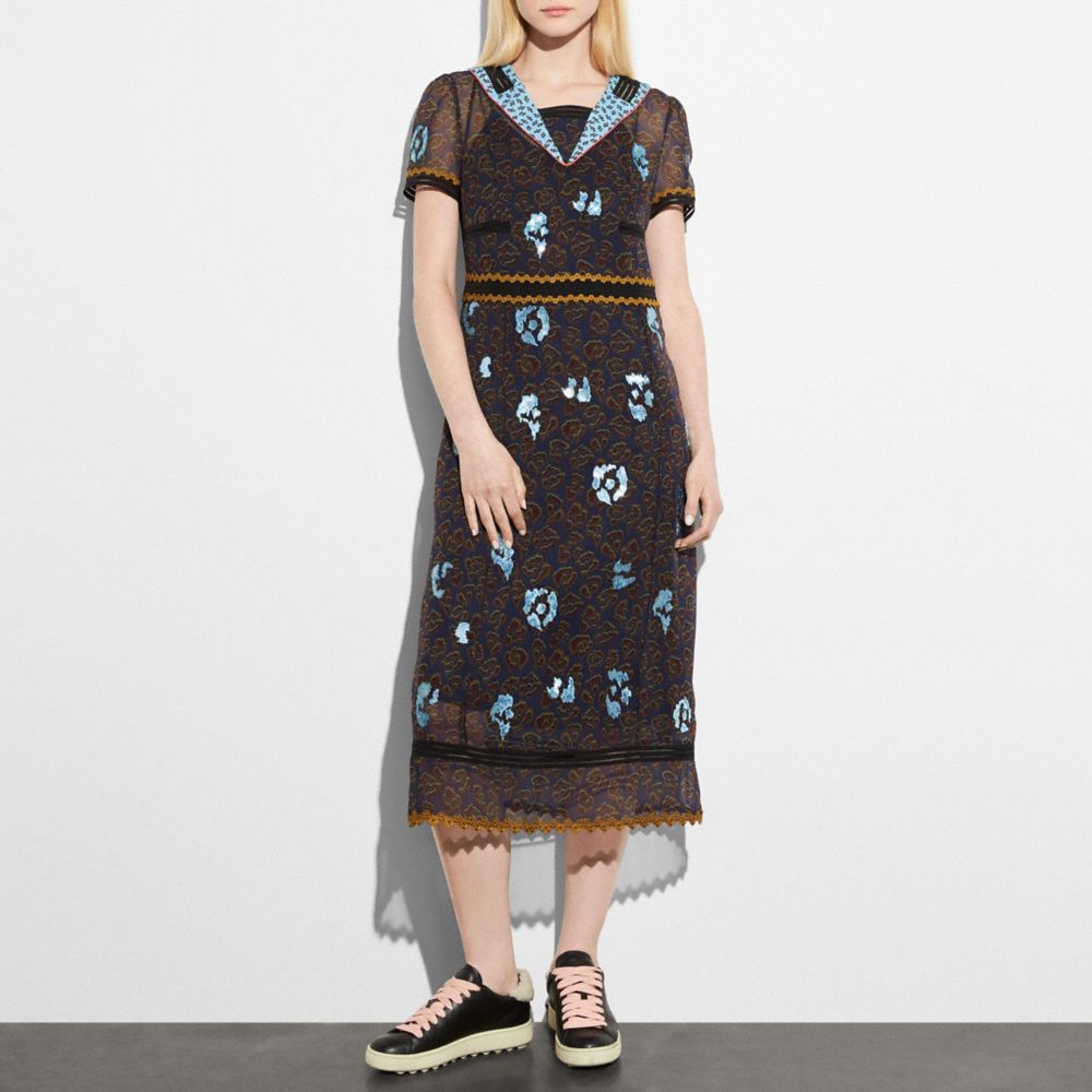 Camo Print Nautical Dress