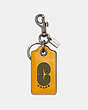 Bottle Opener Key Fob In Colorblock With Coach Patch