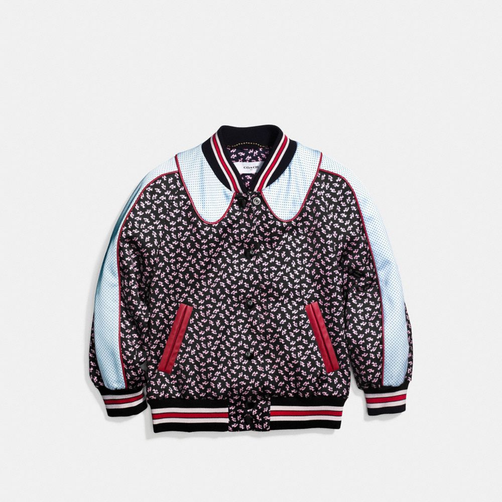 Graphic Duck Varsity Souvenir Jacket