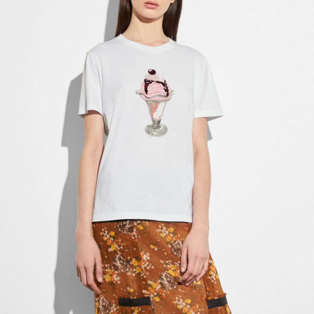 Embellished Sundae T Shirt