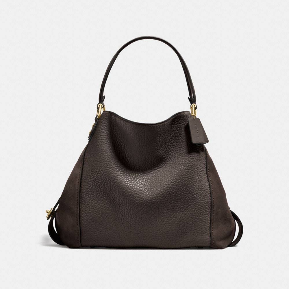 COACH®,Edie Shoulder Bag 42,,Front View