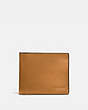 COACH®,3-IN-1 WALLET,Leather,CARAMEL,Front View
