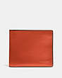 COACH®,3-IN-1 WALLET,Leather,Deep Orange,Front View