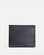 COACH®,3-IN-1 WALLET,Leather,GRAPHITE,Front View