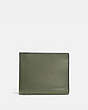 COACH®,3-IN-1 WALLET,Leather,MOSS,Front View