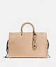 COACH®,ROGUE 39,Leather,X-Large,Black Copper/Beechwood,Front View