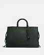 COACH®,ROGUE BAG 39,Leather,X-Large,Black Copper/Ivy,Front View