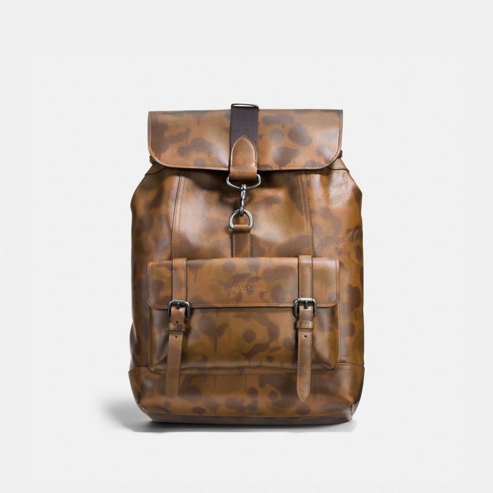 Bleecker Backpack With Camo Print