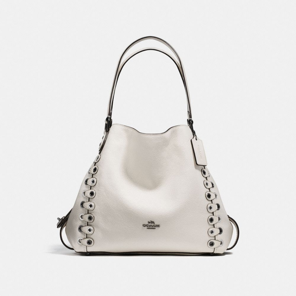 COACH® PT | Edie Shoulder Bag 31 With Coach Link Detail
