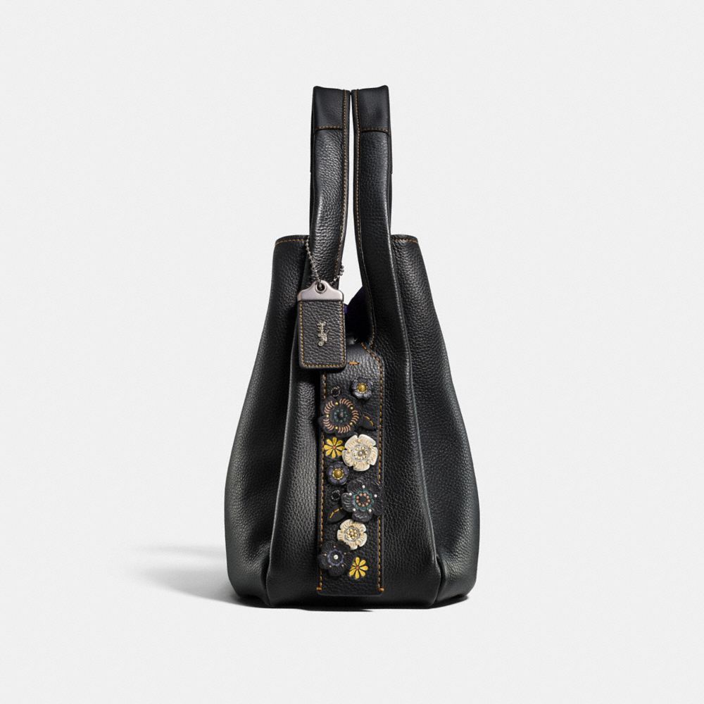 Bandit Hobo 39 With Tooled Tea Rose