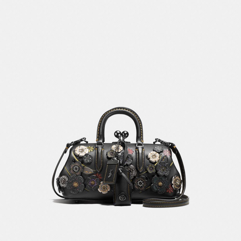 Coach store kisslock satchel