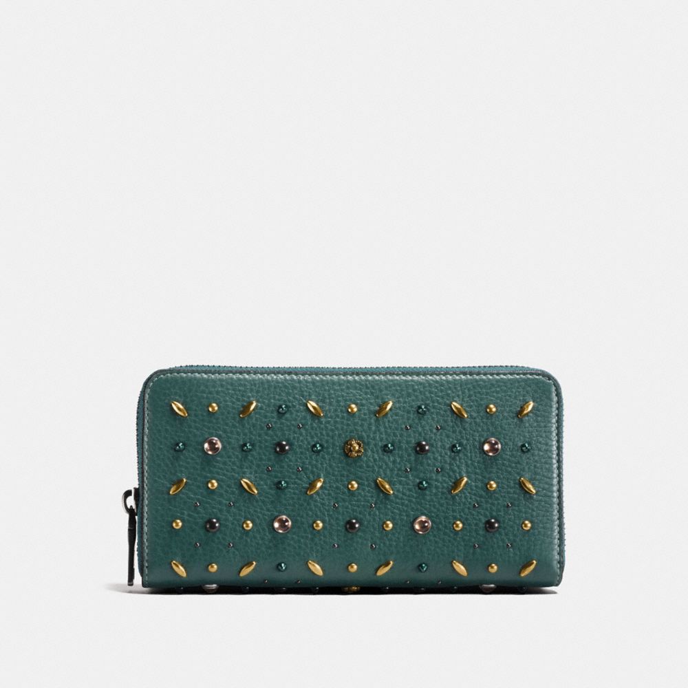 Coach women's accordion zip wallet new arrivals