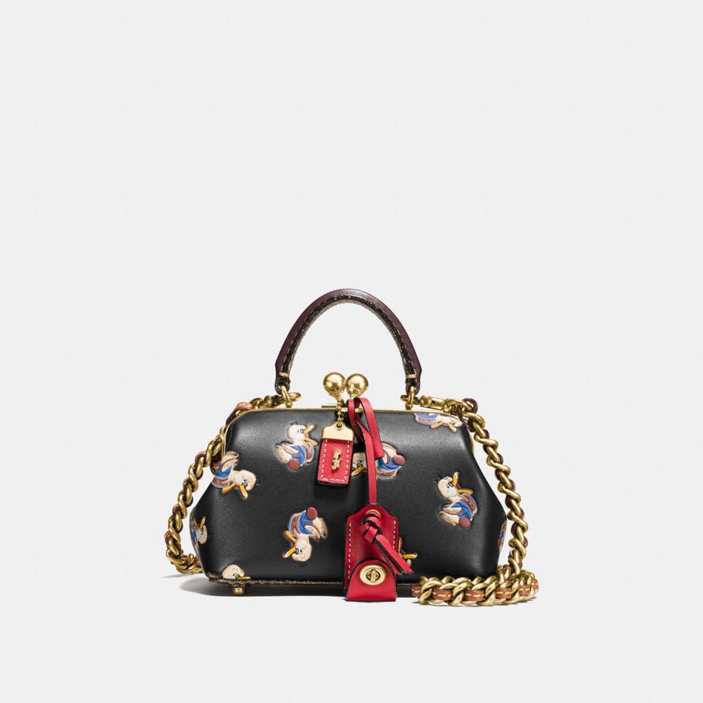 Coach sales kisslock satchel