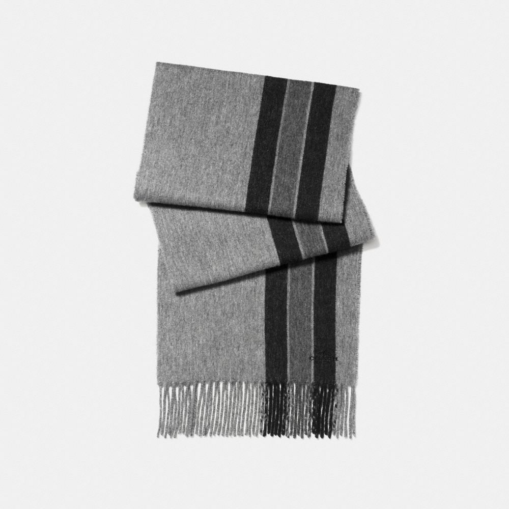 COACH®,Varsity Stripe Scarf,,Front View