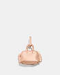 COACH®,ROGUE BAG CHARM,Plated Brass,Rose Gold,Front View