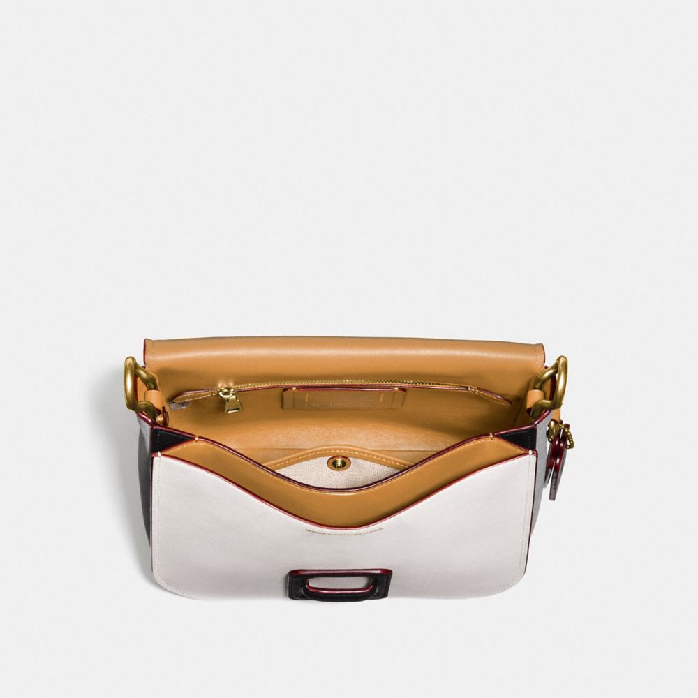 Coach & Rodarte Courier Bag In Colorblock