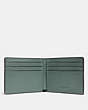 COACH®,SLIM BILLFOLD WALLET,Leather,Agate,Inside View,Top View
