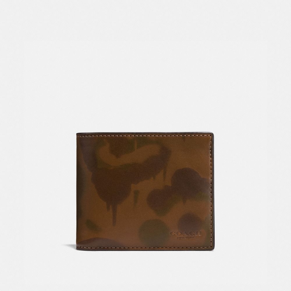3 In 1 Wallet With Camo Print