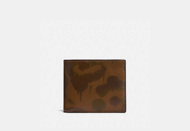 3 In 1 Wallet With Camo Print