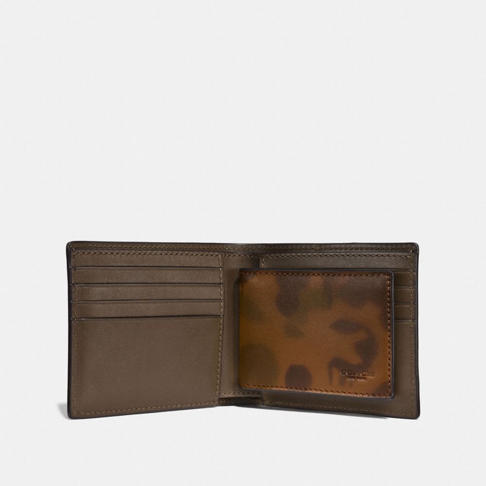 Coach wallet camo sale