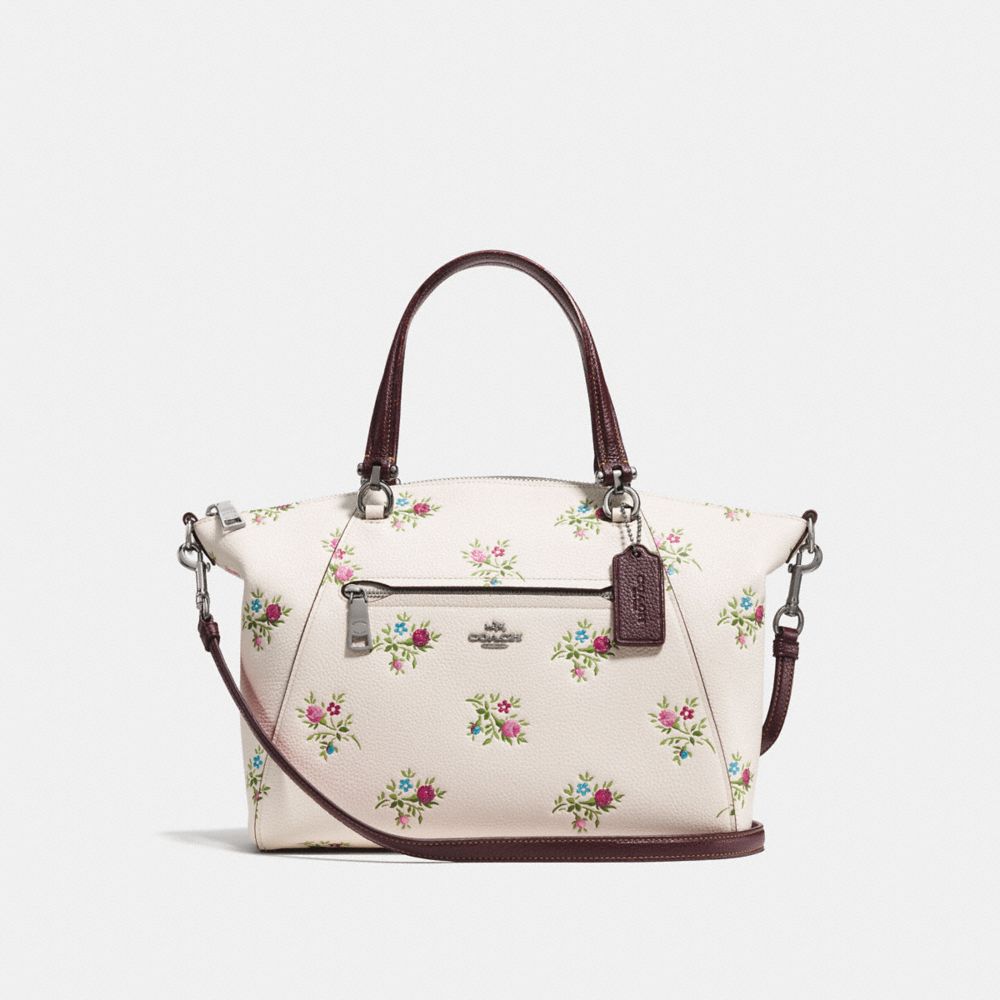 Floral hot sale satchel handbags