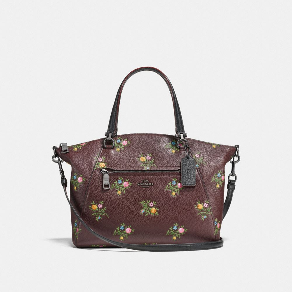 Coach prairie satchel floral sale