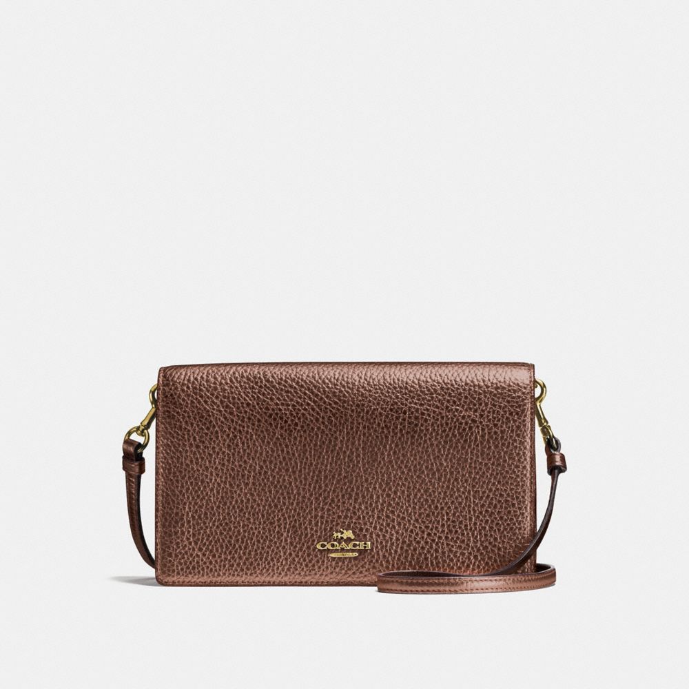 Foldover crossbody online clutch