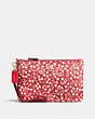 Small Wristlet With Love Leaf Print